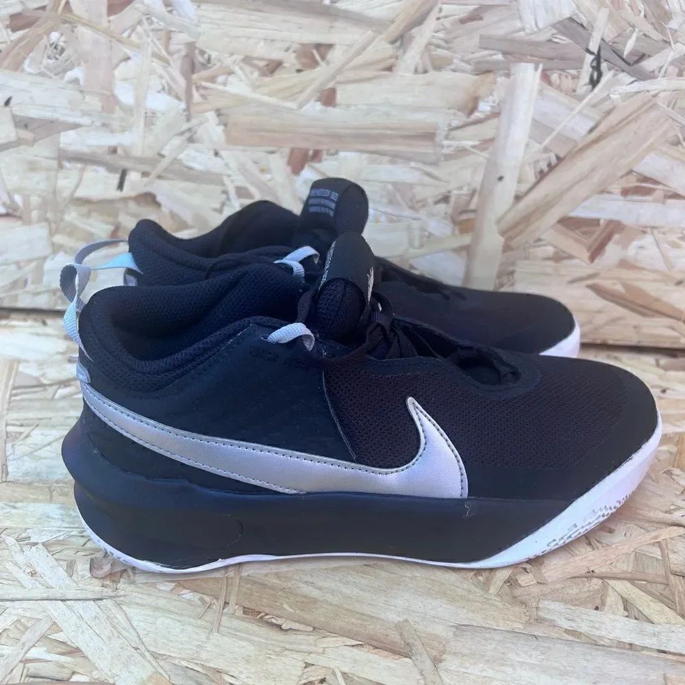Nike Team Hustle D 10 Little Kids Shoes Black 5Y